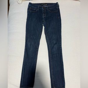 Express Mid Rise Blue Jean Legginng